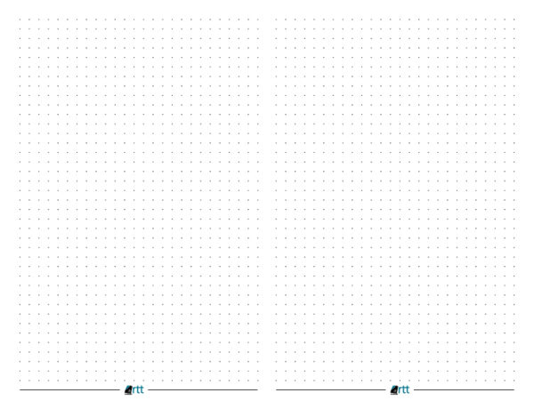 Plantilla hojas bullet journal