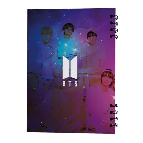 Combo 3 Cuadernos BTS 17x24 cm Cuadriculados - Image 3